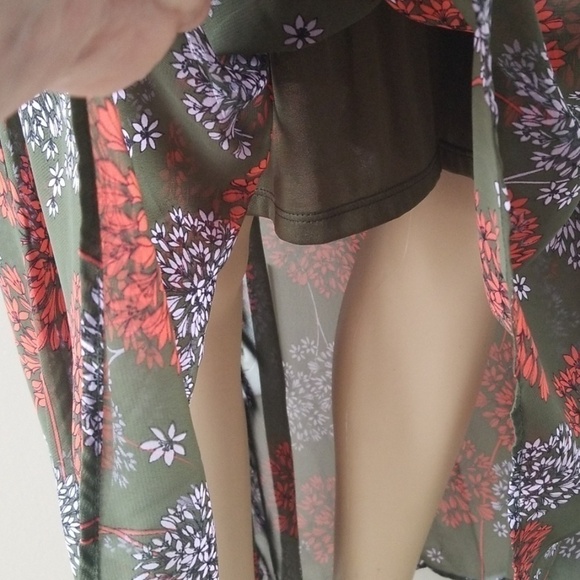 NEW! A.N.A. Floral Slip Midi Maxi Shift Style Sundress Small. - Picture 7 of 9